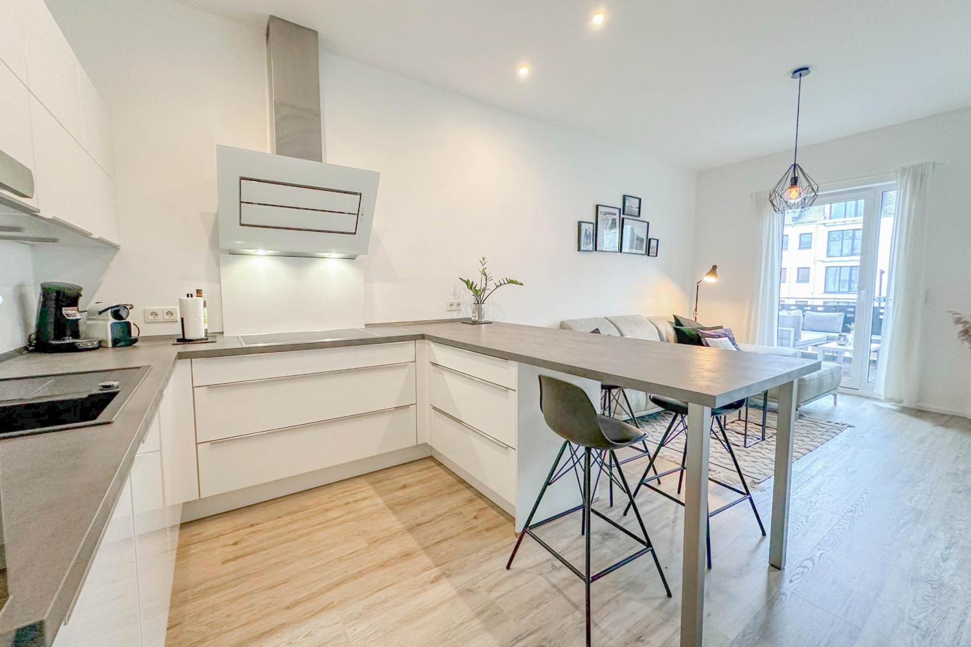 Modernes Trierer Cityloft Mit Grossem Balkon Esterno foto