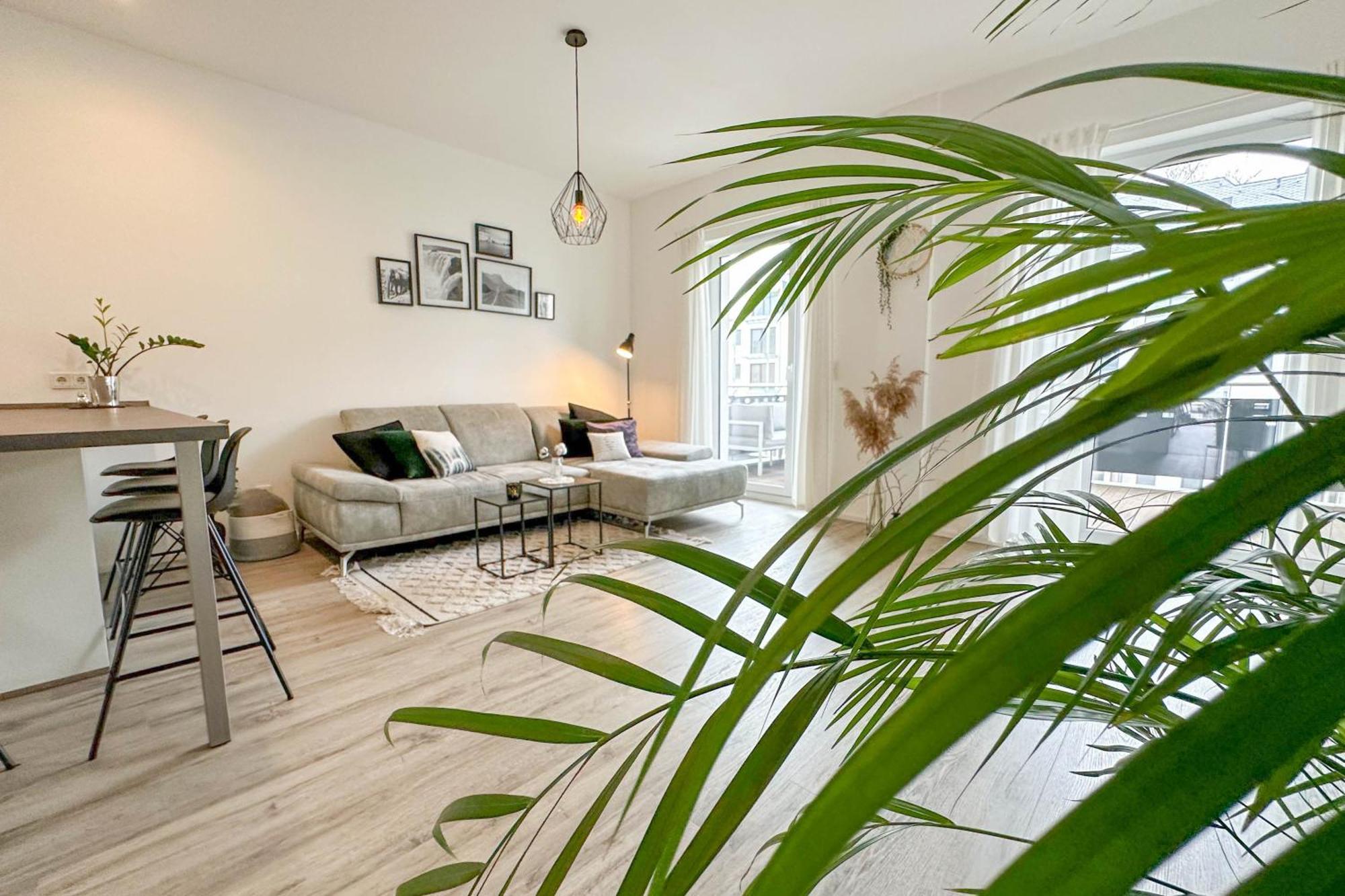 Modernes Trierer Cityloft Mit Grossem Balkon Esterno foto